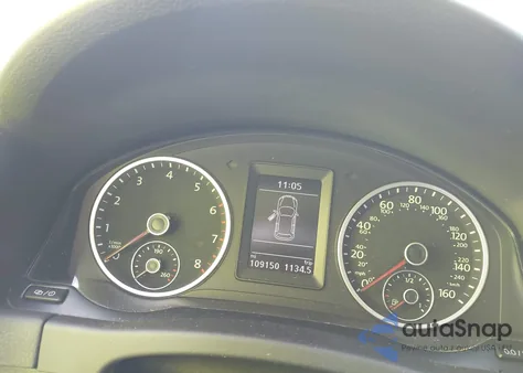 2014 Volkswagen Tiguan Sel из США, поврежденный, VIN WVGBV3AX6EW626014